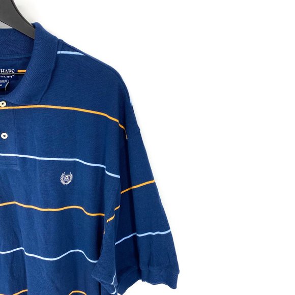 CHAPS Crest Striped Polo Shirt NWT - Picture 8 of 16